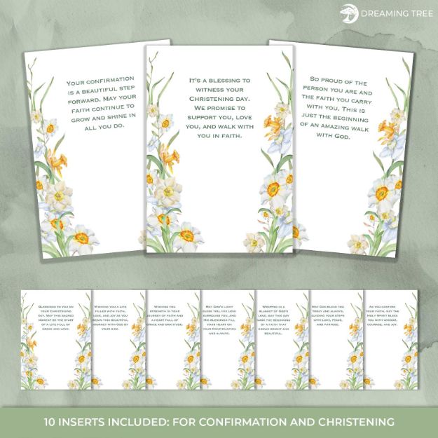 Picture of Easter Cross Card Bonus Inserts (Free Print To Cut)
