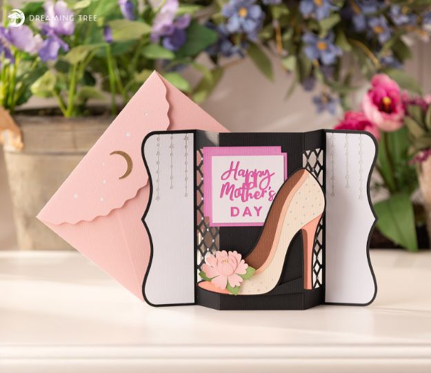 Midnight Stiletto Card SVG