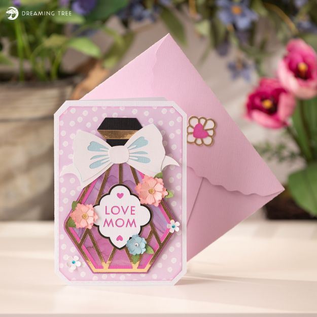 Scent With Love Card SVG